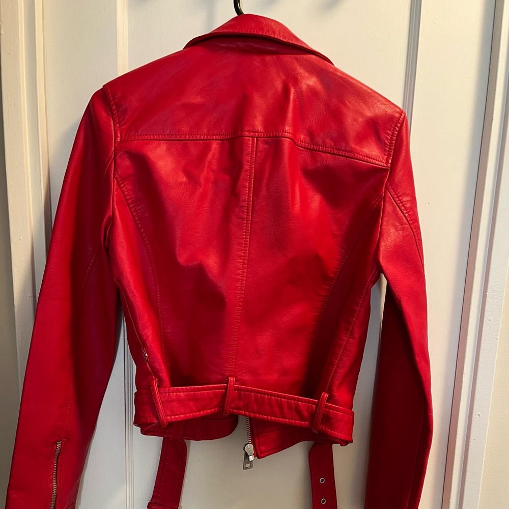 NWT Levi’s Faux Red Riding Riding Jacket - Picture 3 of 6